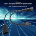 thumbnail image 4 of Y cable de enchufe de alimentació del divisor, 1 pasteles c14 macho a eu4.0 cable de adaptador femenino ofc pvc para empresas, 4 of 7