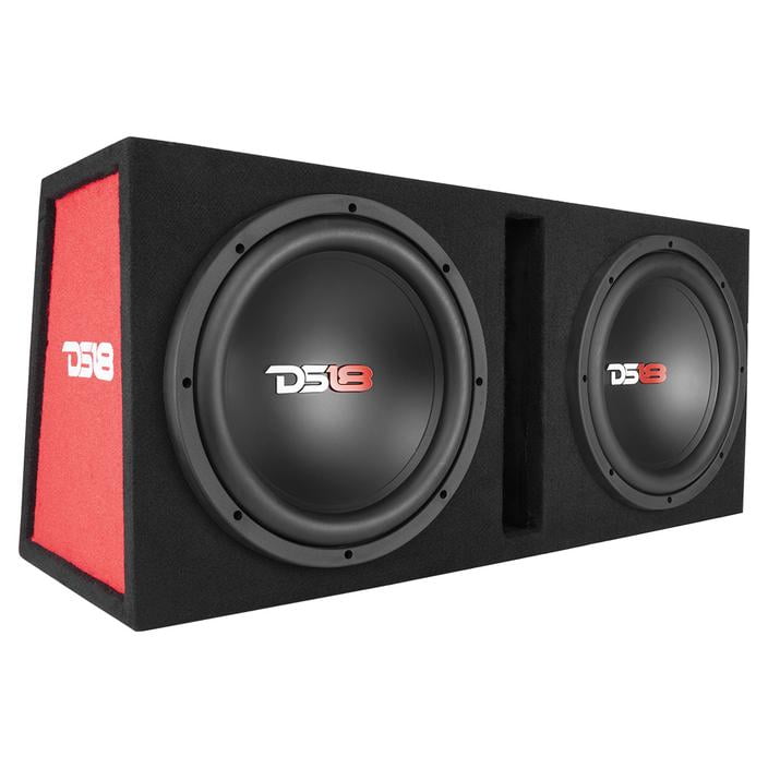 BASS PACKAGE 2x12" SUBWOOFER IN MDF ENCLOSURE WITH AMPLIFIER AND