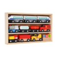 thumbnail image 5 of Almencla Wooden Train Set Building Blocks Toy Train for Boys and Girls Preschool A, 5 of 8