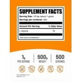 thumbnail image 4 of BulkSupplements L-Alanine Powder - 1g per Serving - 500 Grams (1.1 lbs) - 500 Servings, 4 of 6