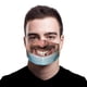 thumbnail image 4 of Mascarilla facial divertida para adultos Escudo bucal con estampado 3D facial Mascarilla facial a prueba de polvo para mujeres Hombres C BLESIY  cubierta divertida, 4 of 8