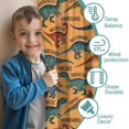 thumbnail image 3 of Blackout Kids Curtains,Colorful Dinosaurs Names Pattern Childrens Insulated Curtains Set Of 2,Bedroom Essentials,Toddler Room Decor 42"x84", 3 of 5