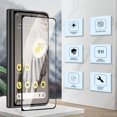 thumbnail image 2 of FIEWESEY for Google Pixel Fold 5G Screen Protector,9H Hardness Anti-Scratch Case Friendly Anti-Fingerprint Anti-Scratch Tempered Glass Screen Protector for Google Pixel Fold 5G (2 Pack), 2 of 6