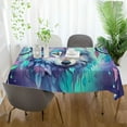 thumbnail image 6 of Coolnut Wolf Rectangle Tablecloth Waterproof Polyester Table Clothative Stain Resistant & Wrinkle Resistant Washable Table Cover for Dining Table/Party/Camping 54x54 Inch Decor Gift, 6 of 7