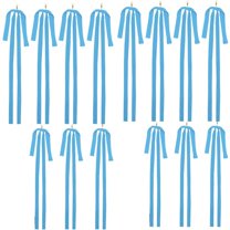 Etra Large Christmas Tree Bows 12PCS，Velvet Tree Topper Decorations15.75x23.62in,cm Festive Ornaments for Holiday Mantel & Wreath Displays