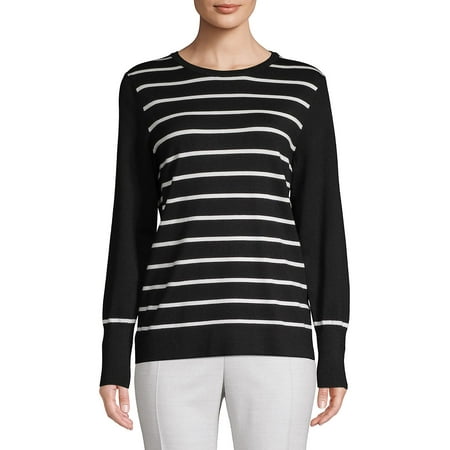 Nautica Striped Sweater - Striped Long Sleeve Sweater
