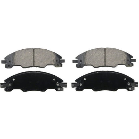 Front Brake Pad Set - Compatible with 2008 - 2011 Ford Focus 2009 2010