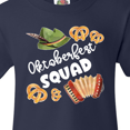 thumbnail image 4 of Inktastic Oktoberfest Squad Hat, Accordion, Pretzels Youth T-Shirt, 4 of 5
