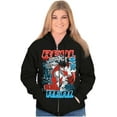 thumbnail image 3 of Cool Kanji Street Fighter Retro Ryu Zip Up Hoodie Men's Women's Brisco Brands L, 3 of 6