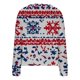 thumbnail image 4 of Puntoco Chaqueta Informal Con Botones Y Estampado Navideño Para Mujer, 4 of 5