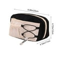 thumbnail image 3 of Eespoir Pencil Case Large Capacity Pencil Pouch, Cute Aesthetic Pencil Storage Bag, Zippered Stationery Storage Bag, for Sch-ool And Office Supplies, 3 of 6