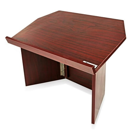 Folding Tabletop Lectern - PYLE PLCTND41 - Portable Lectern Podium | Tabletop Presentation Stand | Quick Setup Folding Style
