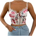 thumbnail image 1 of Moda mujer encaje belleza espalda sólido Correa envoltura ahueca hacia fuera sujetador ropa interior chaleco Sling Pompotops  lopia997370, 1 of 9