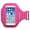 Hot Pink, variant on Premium Sports Activity Waist Pack Pocket Belt for Samsung Galaxy Note 8, S Light Luxury, J7 Prime 2, J7 Prime (2018), J7 (2018), IHalo, J7 Prime, J7 Prime, J7 V (Light Blue) + MND Mini Stylus