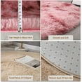 thumbnail image 3 of Nvzi Bathroom Rug Mat , Non-Slip Plush Shaggy Bath Carpet, Machine Wash Dry, Bath Mats for Bathroom Floor, Tub and Shower, Bathroom Runner Bathmat Accessories Decor 15*47inch (Light Brown), 3 of 4