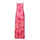 thumbnail image 5 of Mono de verano sin mangas con estampado de tirantes finos para mujer, elegante, de cintura alta, con pernera ancha y bolsillos Fridja  alkflakhf37761, 5 of 8