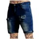thumbnail image 5 of Mens Deporte Pantalones Cortos con Bolsillos, Moda Casual Cintura Sólida Jeans Rectos Mitad para Al Aire Libre Y Diario, 5 of 6