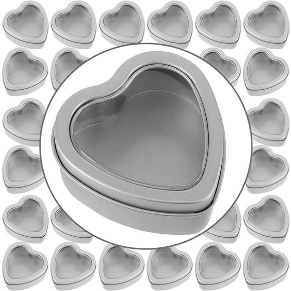 Heart Shaped Tin Box