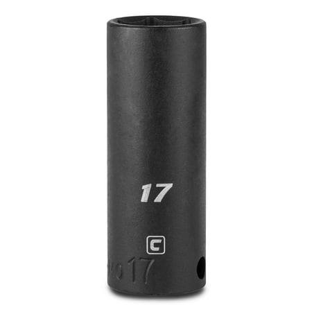 UPC: 0886352532174 | Capri Tools 17 mm Deep Impact Socket  3/8-Inch Drive  6-Point  Metric