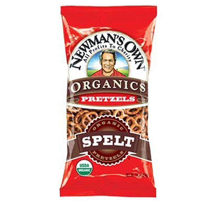 Newman's Own Organics Spelt Pretzel 7 oz (Pack of 3)