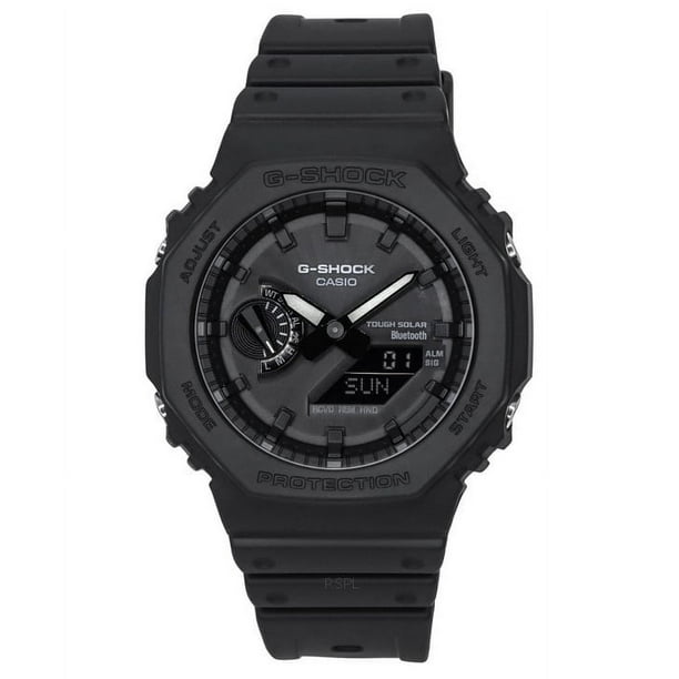 Casio Reloj G-Shock Mobile link Analógico-digital Solar GA-B2100-1A1 GAB2100-1A1 para Hombre, Resistente Al Agua hasta 200 M