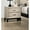 Cream White, variant on Modern Gray Brown Nightstand - 2 Drawers, Contemporary Design Bedroom Gray, Practical Furniture