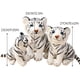 thumbnail image 2 of Juguete De Peluche De Tigres, Peluche De Peluche, Lindo Tigre Realista, Animales De Peluche, Juguete Para Niños, Para Niños Y Niñas, 2 of 8