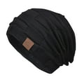 thumbnail image 2 of Idoravan Winter Hats for Women Beanies Knit Hats Women's Winter Warm Wool Hat Women's Bear Knitted Hat Black, 2 of 5
