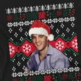 thumbnail image 2 of Elvis Ugly Christmas Sweater Unisex Adult T Shirt, 2 of 5