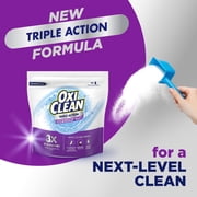 OxiClean Triple Action Odor Blasters Odor and Stain Remover Powder, To Use with Detergent, 4 lbs