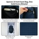 thumbnail image 5 of Bolsa de viaje pequeña Apenze para gimnasio, 14 pulgadas, azul marino, 5 of 7