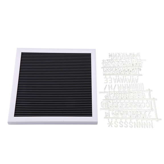 Wall Mounted Message Felt Letter Board Sign Changeable Letters Number Room Decor