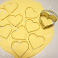 thumbnail image 2 of Set de cortadores de galletas ALLTOP de acero inoxidable con mango en forma de corazón, 2 of 9