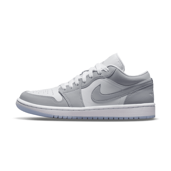 Jordan WOMENS AIR JORDAN 1 LOW WMNS "White / Wolf Grey" DC0774 105 from Stadium Goods