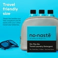 thumbnail image 5 of Nonaste On-the-Go Zen Fresh Scent Travel Laundry Detergent Travel Size 3 - 3 oz Packs, 5 of 9