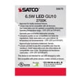 thumbnail image 5 of 6.5W 120V LED MR16 25' Beam Spread GU10 base 2700K Warm White Lamp, 5 of 8