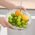 thumbnail image 6 of Fruit Trays For Serving, Party Platters For Food, Fresh Fruit Serving Tray Ice, Food Grade Material, Bottom Non-Slip, Thickened Plastic, Elegant, Reusable, 6 of 6