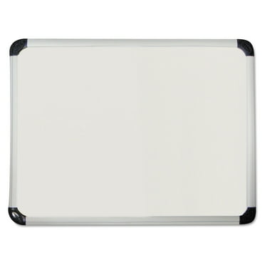 Universal Porcelain Magnetic Dry Erase Board, 72" x 48", Aluminum Frame