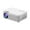 White, variant on Nkmbld Smart Projector with WiFi and Bluetooth, High-Performance Wireless HD Projector Home Office Camping Smart Portable Projector Compatible with HDMI/USB/iOS/Android/Windows