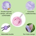 thumbnail image 4 of Minzimin Pet hat with Ear Holes Sunscreen Baseball Cap Suitable for Small and Medium-Sized Dogs Outdoor Climbing hat in Summer Pet Products  1Pack, 4 of 6