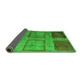 thumbnail image 2 of Ahgly Company Indoor Rectangle Abstract Green Modern Area Rugs, 6' x 9', 2 of 4