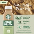 thumbnail image 3 of Starbucks Coffee & Protein, Classic Caffe, 12 fl oz Bottles, (12 pack) High Protein Iced Coffee​, 3 of 7