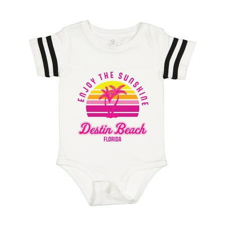 

Inktastic Summer Enjoy the Sunshine Destin Beach Florida in Pink Gift Baby Boy or Baby Girl Bodysuit