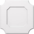 thumbnail image 2 of Ekena Millwork CMP20LE Médaillon de Plafond Contemporain en PVC de Qualité Architecturale Carré de 20 Po x 12 Po, 2 of 4