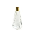 thumbnail image 2 of HomeRoots 590219 8 in. Clear & Gold Geo Faceted Crystal Tabletop Taper Candlestick, 2 of 4