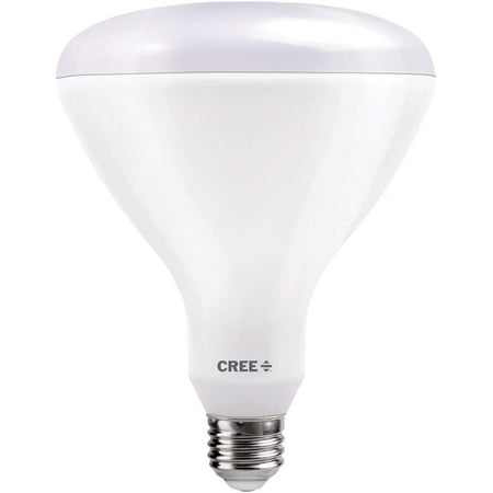 Cree Lighting BR40 Indoor Flood 120 Watt Equivalent LED Bulb  1750 Lumens  Dimmable  Cree Lighting Bright White 3000K  25 000 Hour Rated Life  90+ CRI