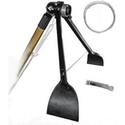 HElectQRIN Gutter Cleaning Tool with Lube and Extra Operating Line (Pole Not Included)