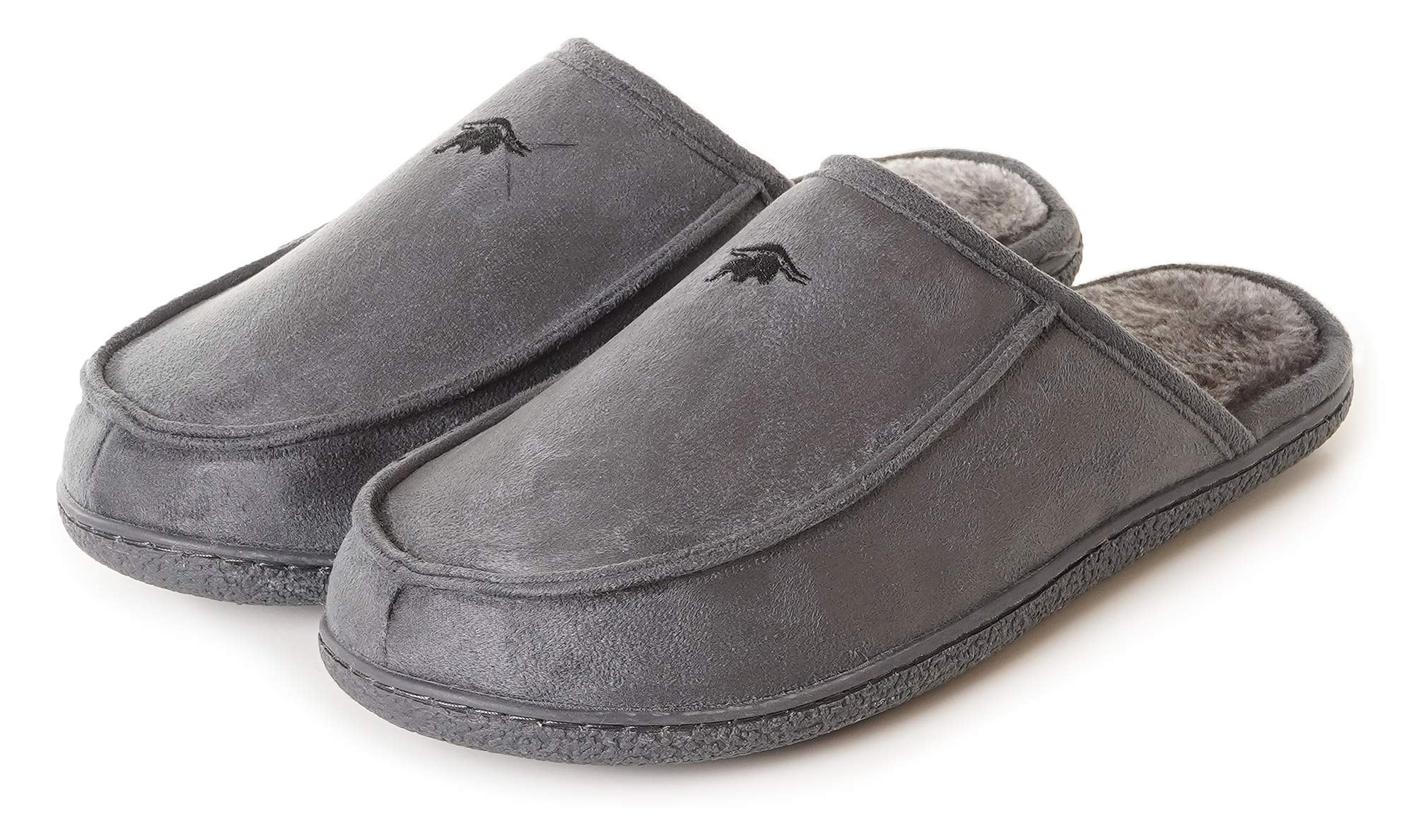 EUROPEAN SOFTEST Men's 80D High Density Memory Foam House Slippers