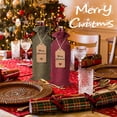 thumbnail image 6 of Burlap Wine Bags Wine Gift Bags, 12 Pcs Wine Bottle Bags with Drawstrings, Tags & Ropes, Reusable Wine Bottle Covers for Christmas, Wedding, Birthday, Holiday Party, Housewarming, Storage, 6 of 8