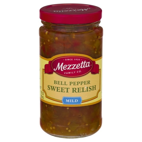 Mezzetta Express Deli Style Sweet Bell Pepper Relish All Nat Walmart